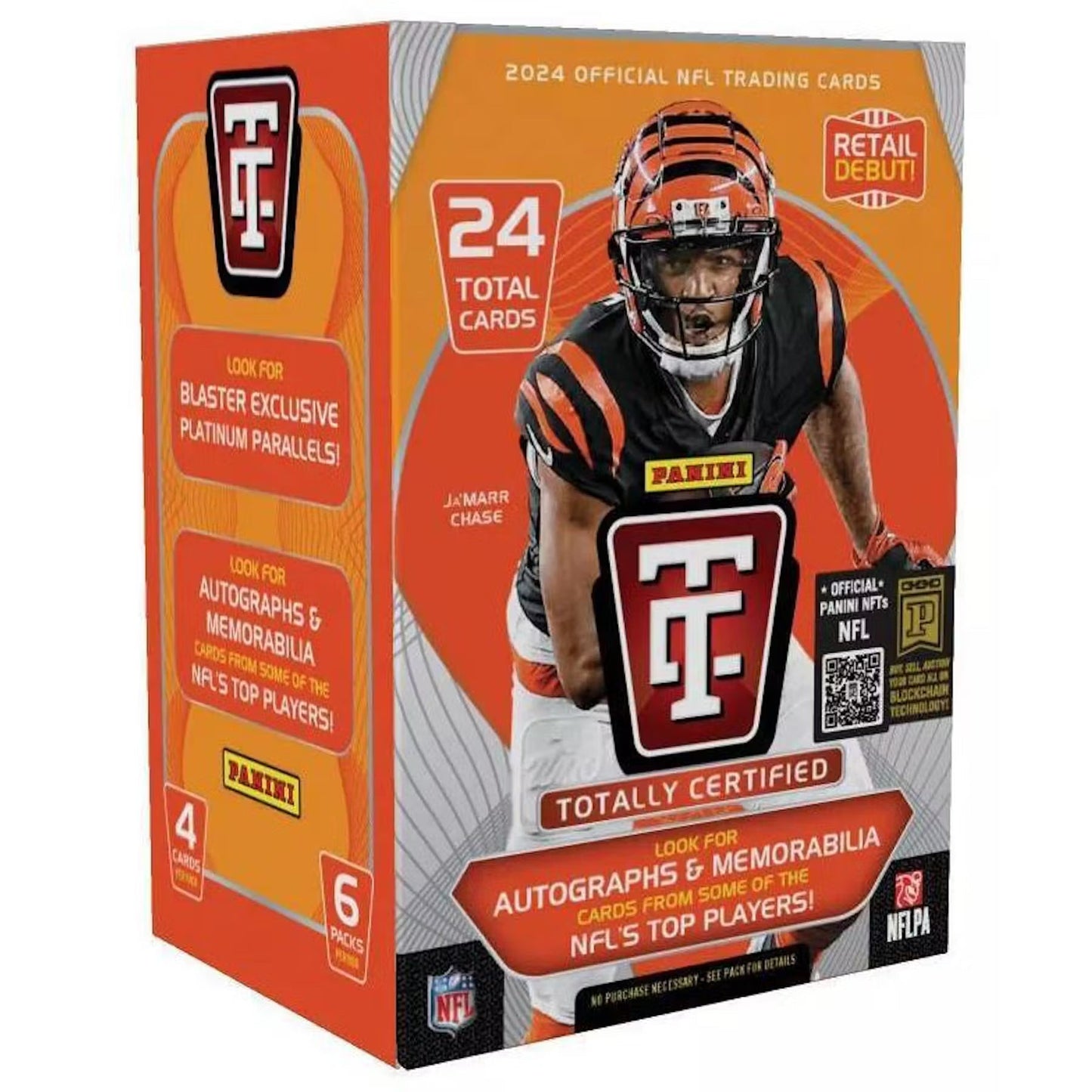 2024 Panini Totally Certified NFL Football Blaster Box