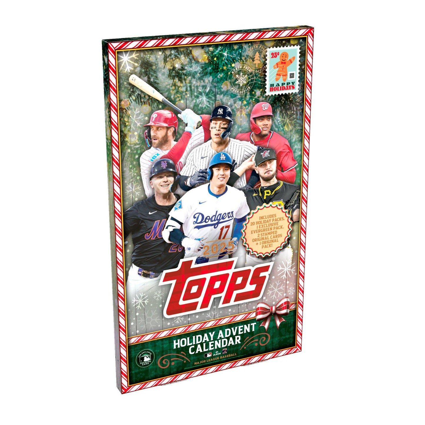 2025 Topps Baseball Holiday Advent Calendar