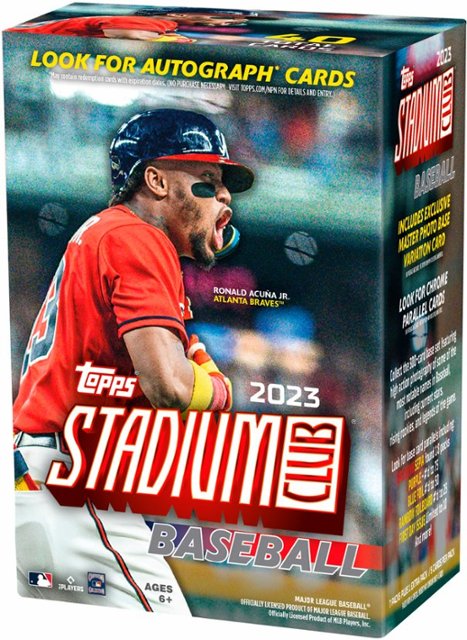 2023 Topps Stadium Club Baseball Blaster Box