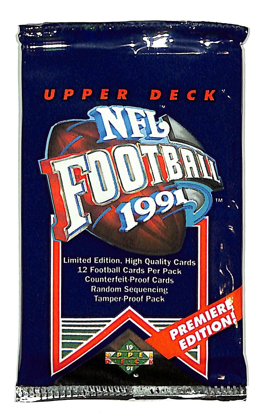 1991 Upper Deck Football Pack