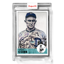 Project 70 1983 Topps Ty Cobb by Lauren Taylor