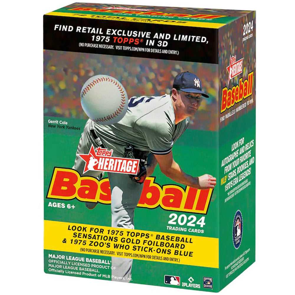 2024 Topps Heritage Baseball Blaster Box