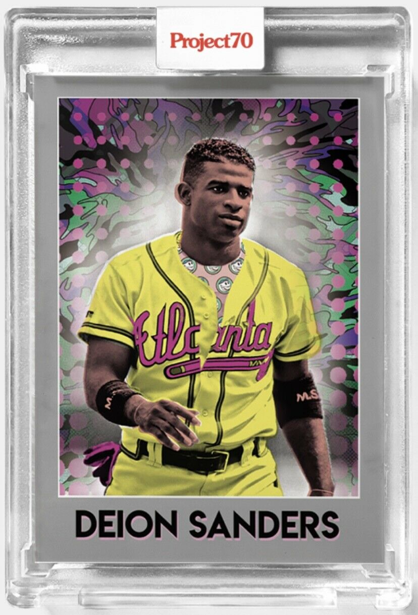 Topps Project 70 1970 Topps Deion Sanders (Braves)