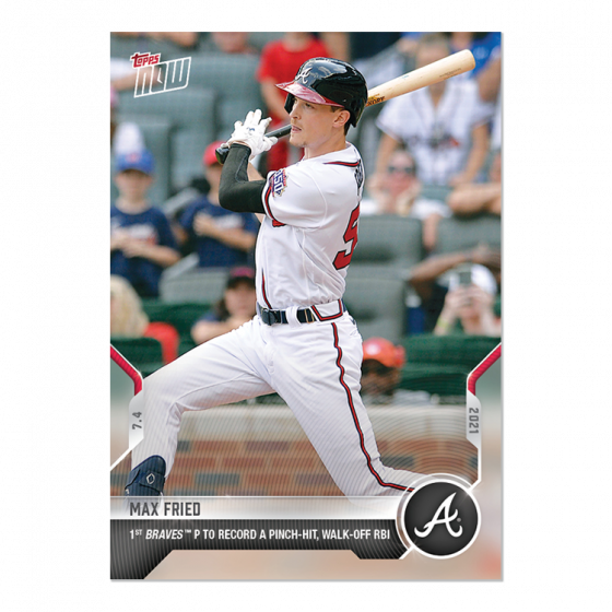 Topps: 2021 Now Max Fried (July 4, 2021) - #459 (LE 352)