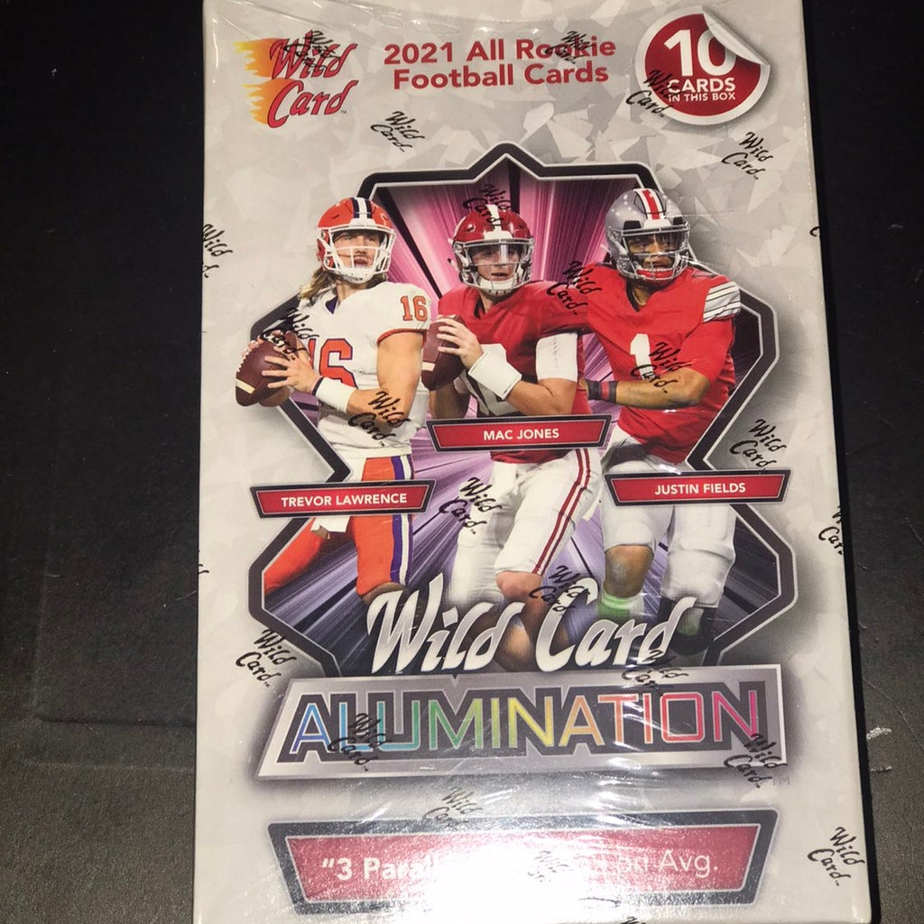 Wild Card: 2021 Football Alumination Packs - Hanger Box