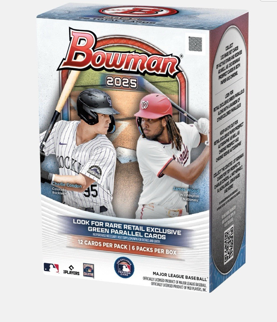 2025 Bowman Baseball Blaster Box