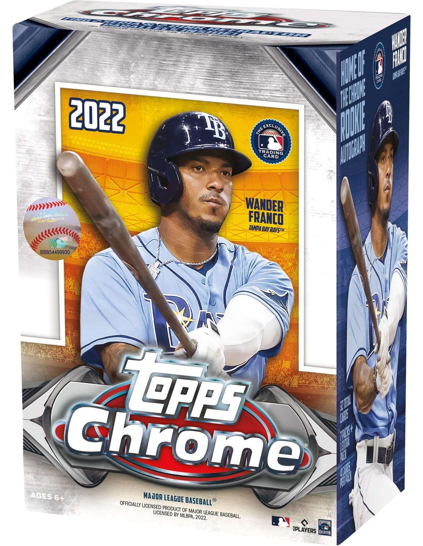2022 Topps Chrome Baseball Blaster Box