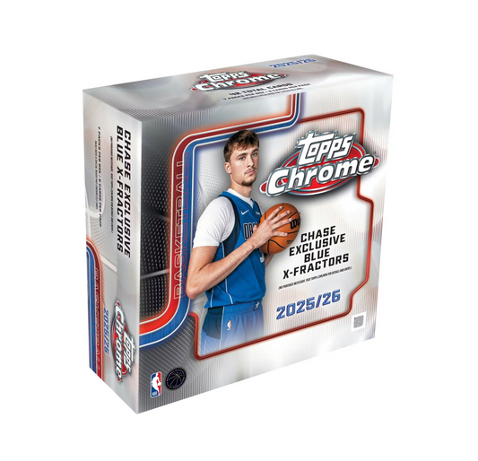 2025-26 Topps Chrome Basketball Mega Box