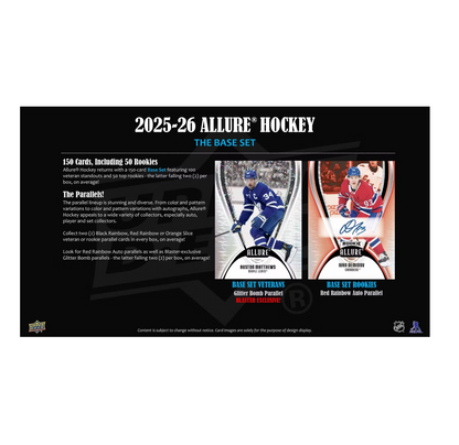 2025-26 Upper Deck Allure Hockey Blaster Box
