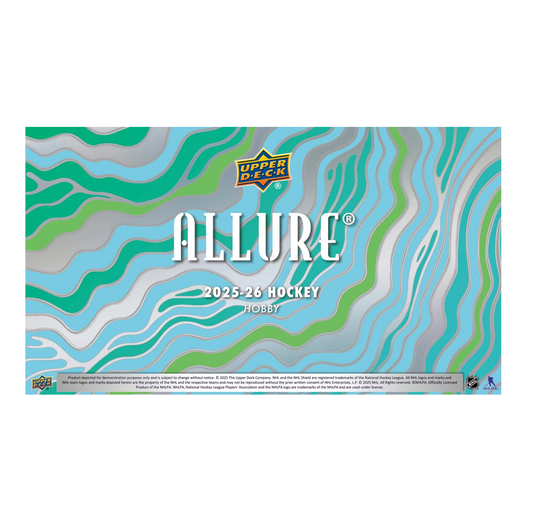 2025-26 Upper Deck Allure Hockey Hobby 18-Box Case