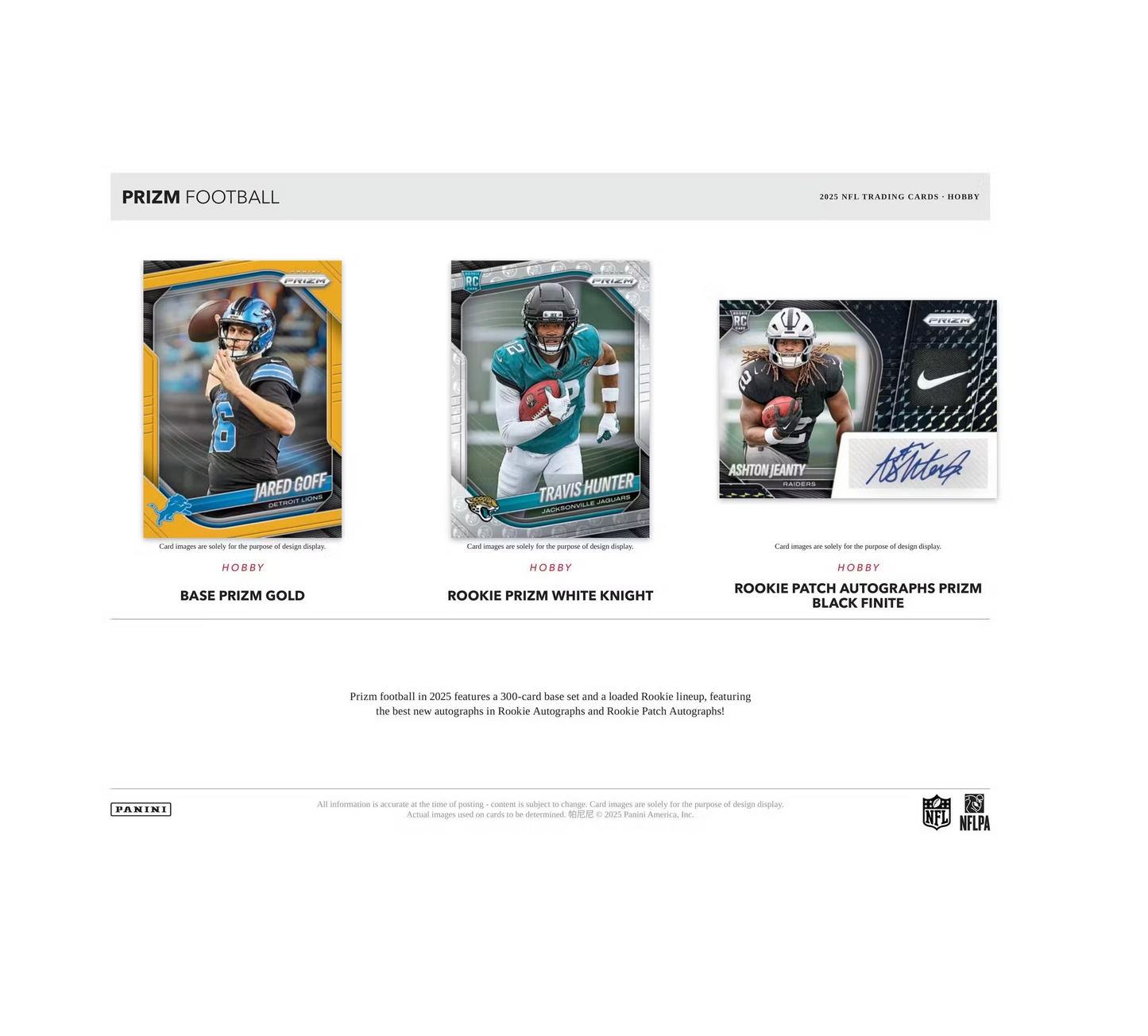 2025 Panini Prizm Football Hobby Box