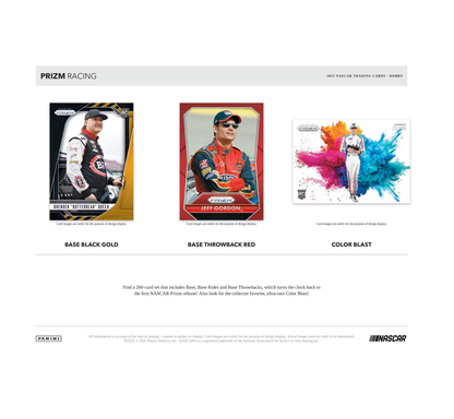 2025 Panini Prizm Racing Hobby Box