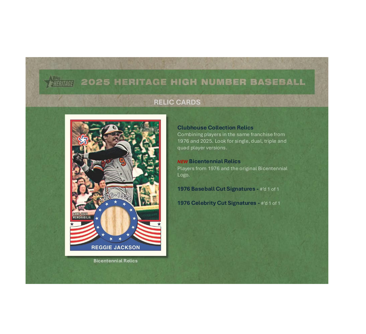2025 Topps Heritage High Number Baseball Hobby 12-Box Case