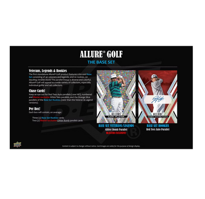 2026 Upper Deck Allure Golf Blaster Box