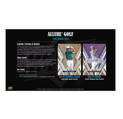 2026 Upper Deck Allure Golf Hobby Box