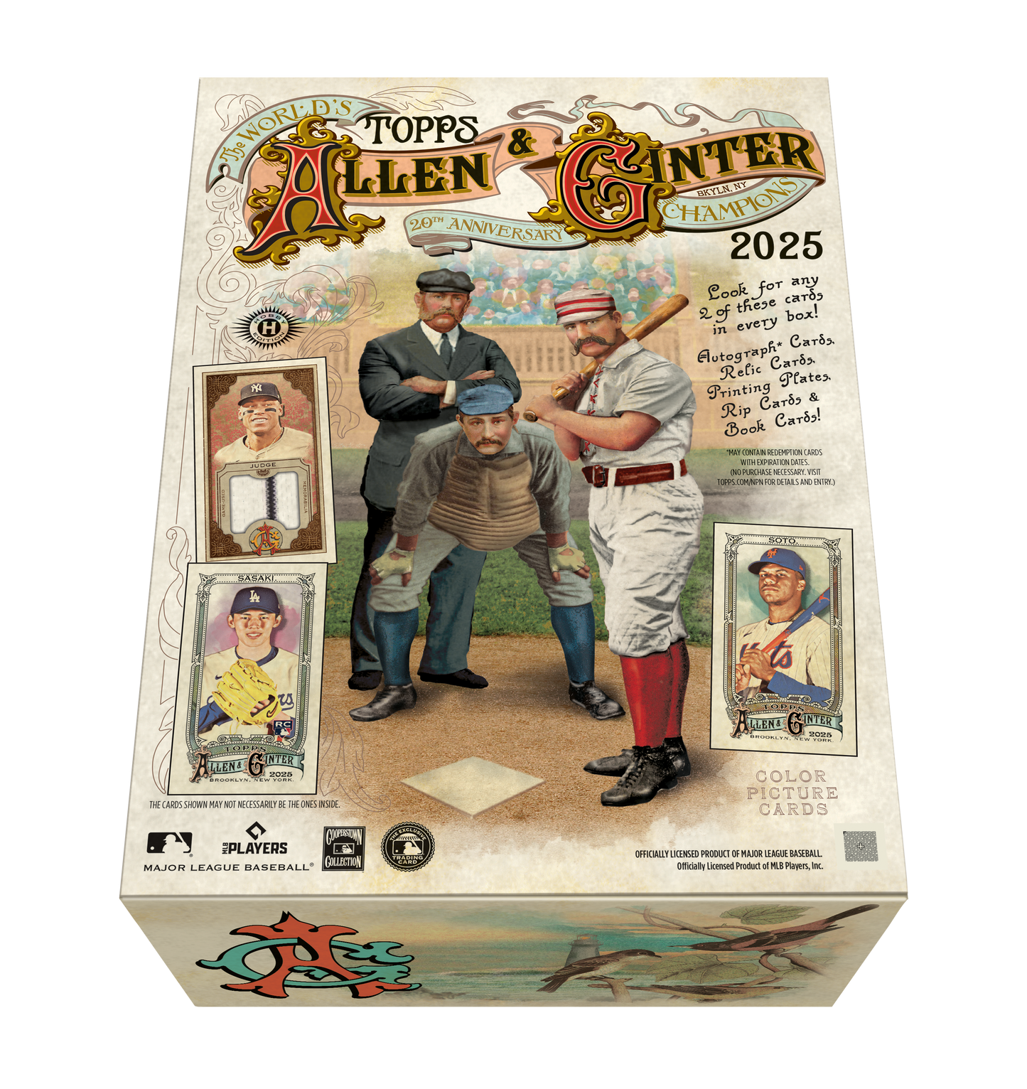 2025 Topps Allen & Ginter MLB Baseball Hobby Box