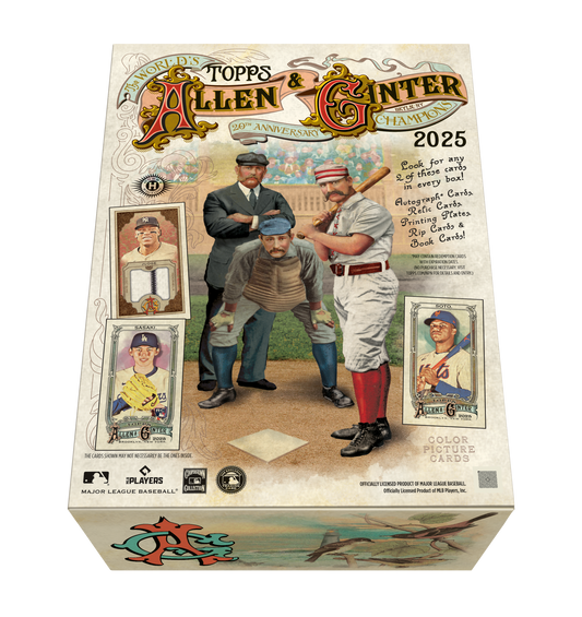 2025 Topps Allen & Ginter MLB Baseball Hobby Box
