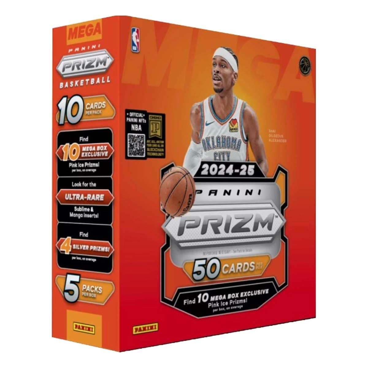 2024-25 Panini Prizm NBA Basketball Mega Box