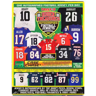 2025 TriStar Autographed Football Jersey Series 2 Hobby Box