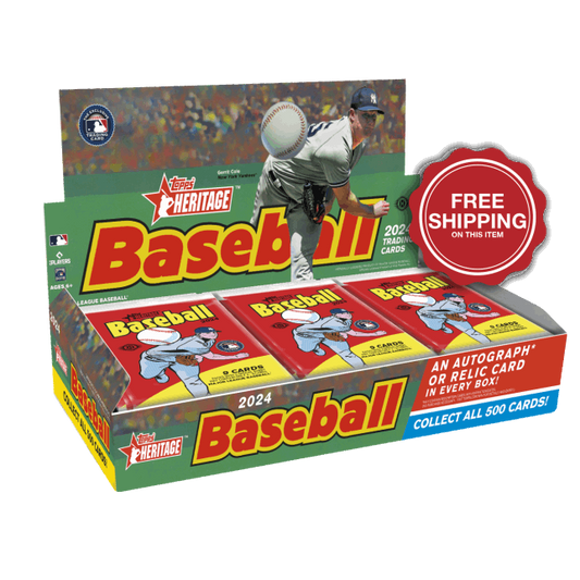 2024 Topps Heritage Baseball - Hobby Box