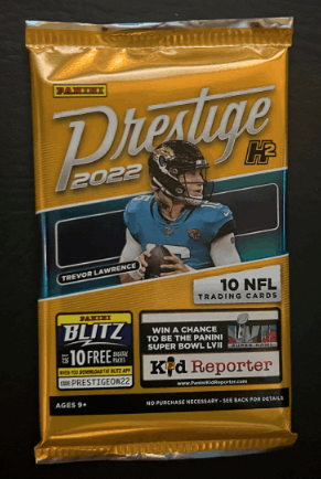 2022 Panini Prestige Football H2 Hobby Pack