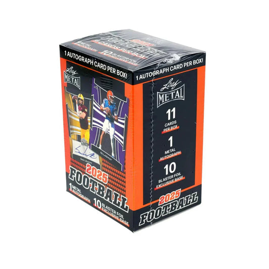 2025 Leaf Metal Football Blaster Box