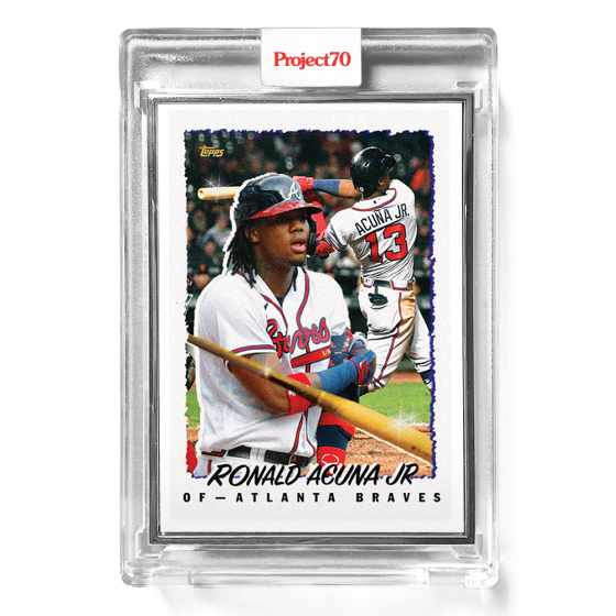 Project 70 1995 Topps Ronald Acuna Jr. by Infinite Archives