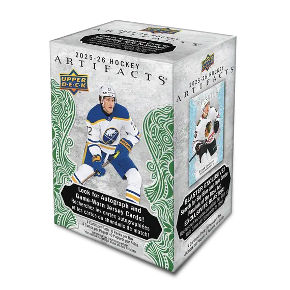 2025-26 Upper Deck NHL Artifacts Blaster Box