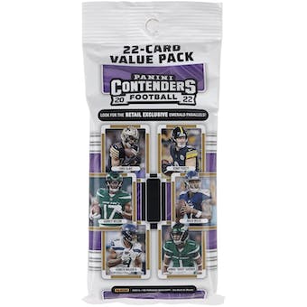 2022 Panini Contenders NFL Football Jumbo Value Pack