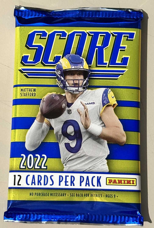 2022 Score Football Retail Pack