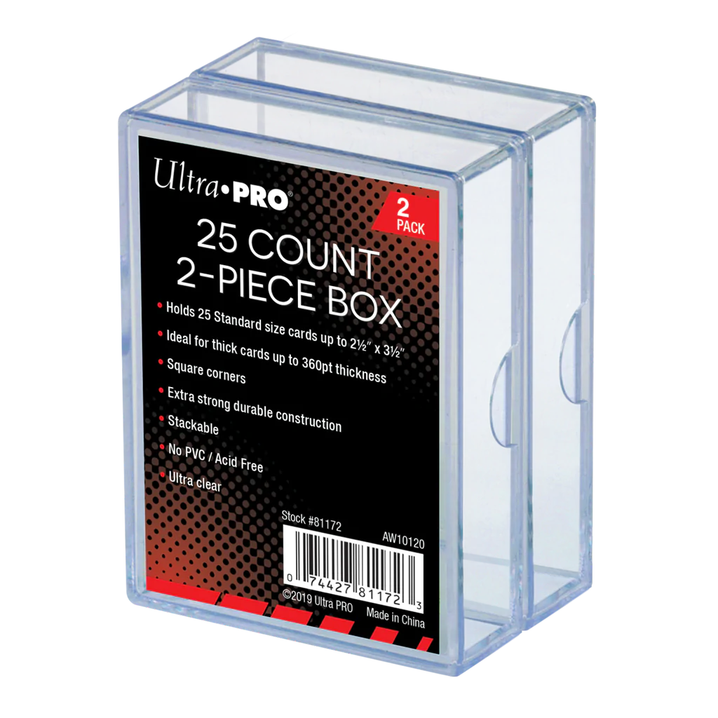 Ultra•Pro: 25 Count 2-Piece Box