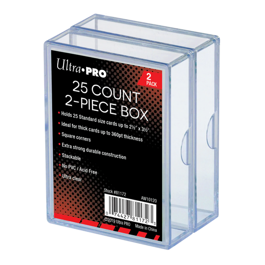 Ultra•Pro: 25 Count 2-Piece Box