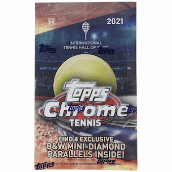 2021 Topps Chrome Tennis Hobby Box Lite