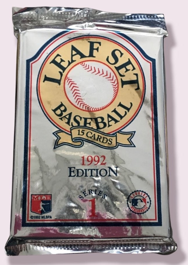 1992 Leaf Series 1 Baseball Pack