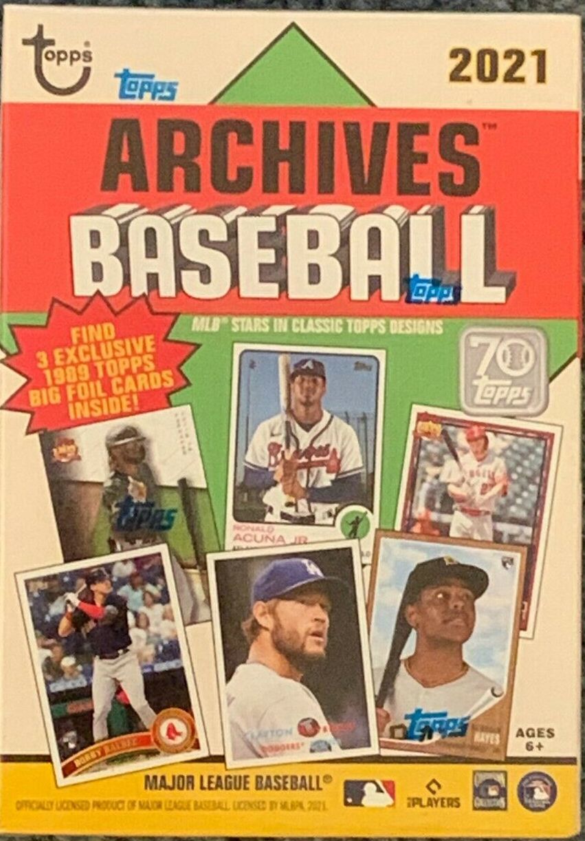 Topps: 2021 Archives Baseball Packs - Blaster Box (Sealed)